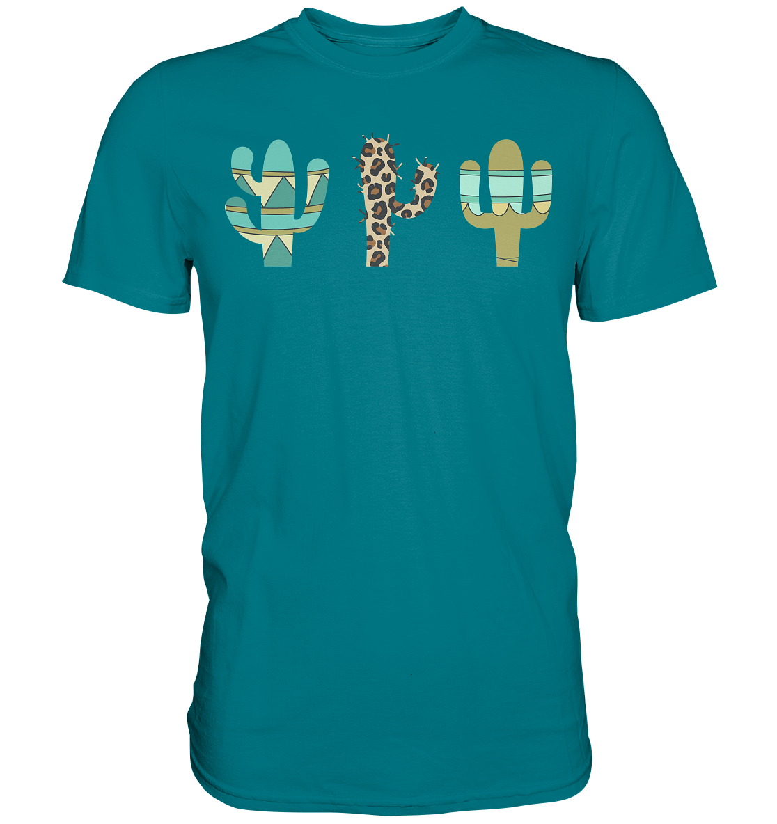 Kaktus Leopard Sukkulenten T-Shirt