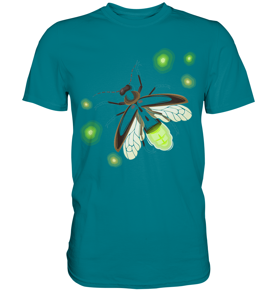 Glühwürmchen Pfadfinder Camping T-Shirt