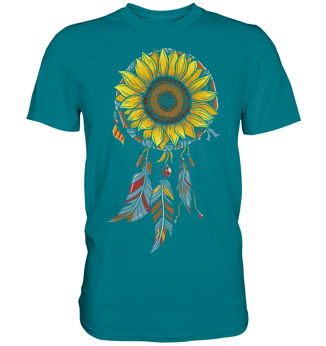 Traumfänger Sonnenblumen Shirt Gärtner Geschenk Garten
