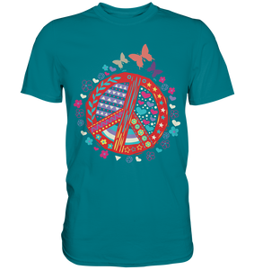 Peace Frauen Schmetterling T-Shirt