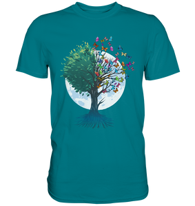 Natur Schmetterling Baum T-Shirt