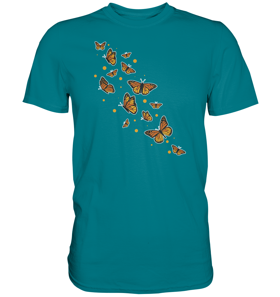 Frauen Monarch Schmetterling T-Shirt