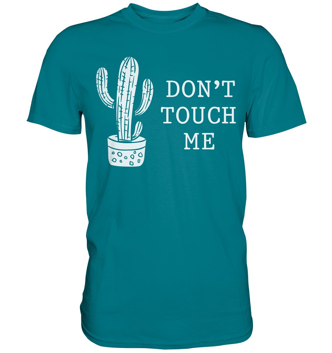 Nicht Anfassen Sarkastisch Kaktus T-Shirt