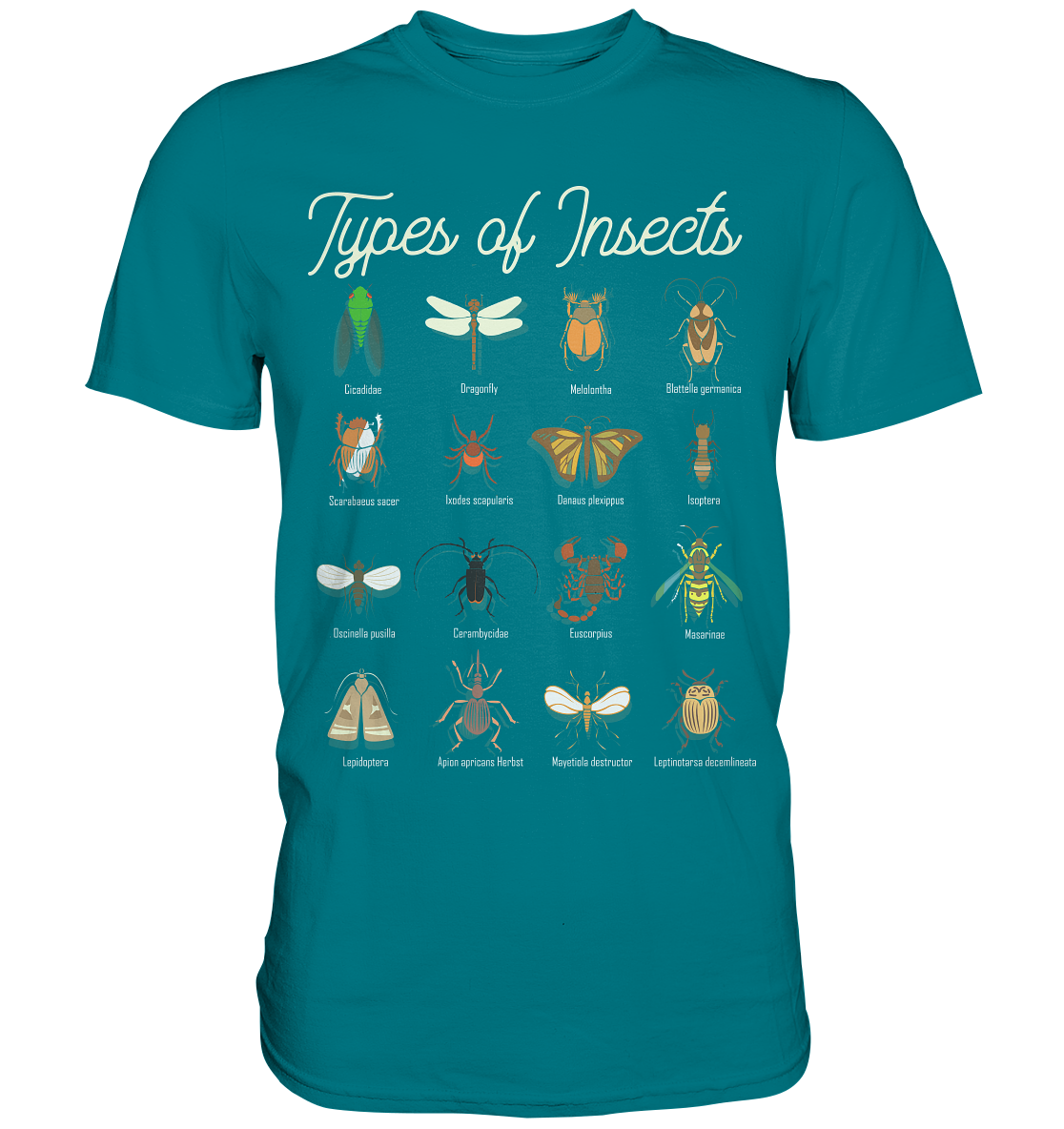 Entomologe Käfersammler Insektenkunde T-Shirt