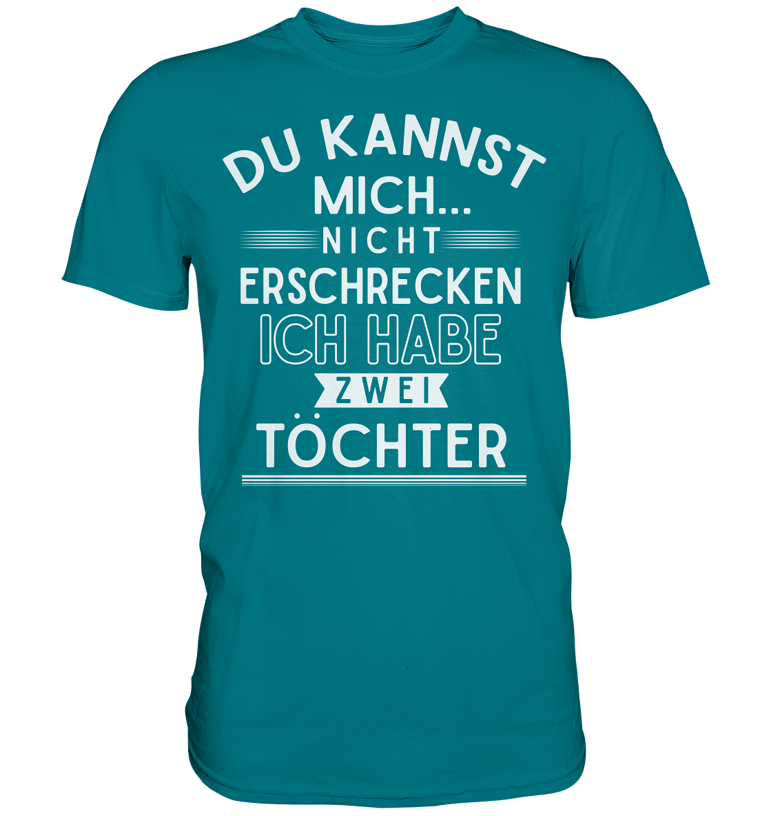 Vater von zwei Töchtern T-Shirt