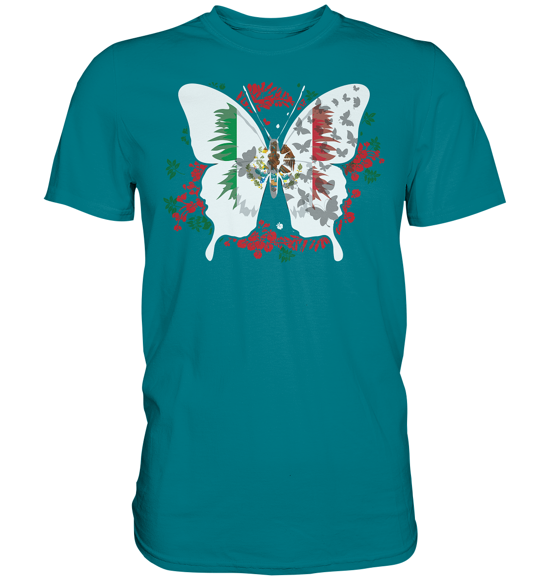 Mexico Schmetterling T-Shirt