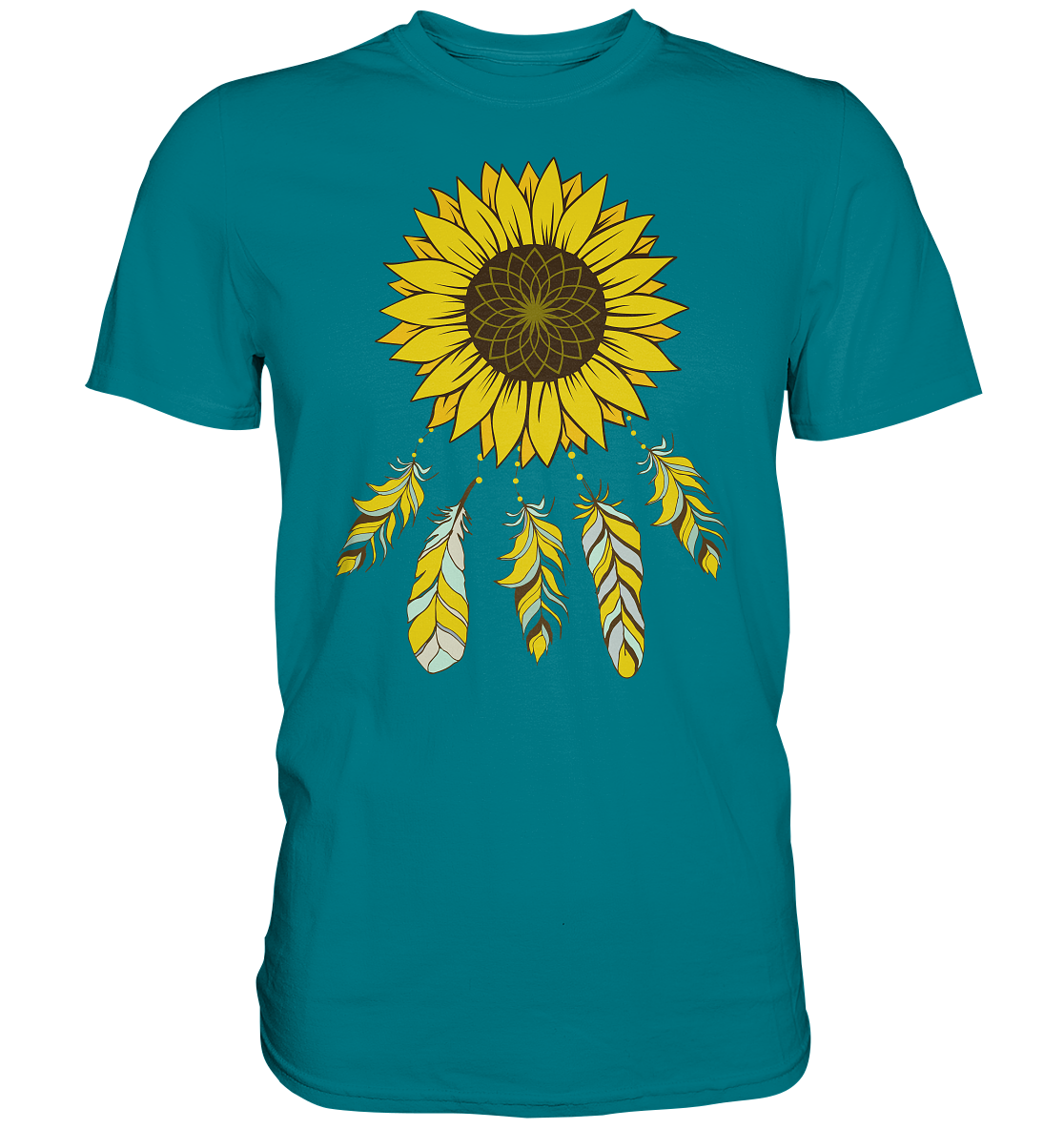 Traumfänger Sonnenblumen T-Shirt Garten Motiv Gärtner Geschenk