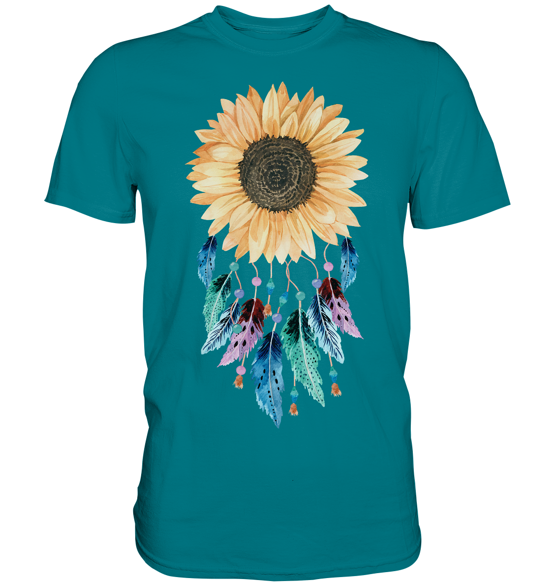 Traumfänger Sonnenblumen T-Shirt Gärtner Geschenk Garten