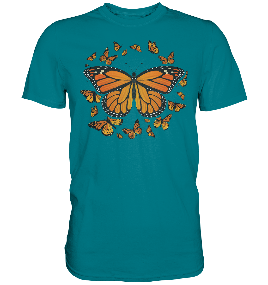 Frauen Monarch Schmetterling T-Shirt