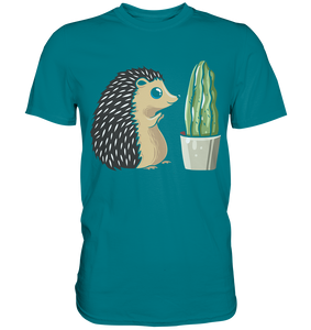 Igel Kaktus Stachel Freundschaft T-Shirt