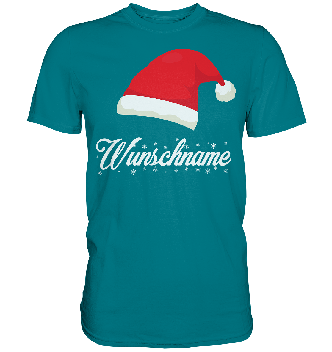 Weihnachtsoutfit Personalisiert Familien Weihnachten Santa Claus Weihnachtsmann T-Shirt