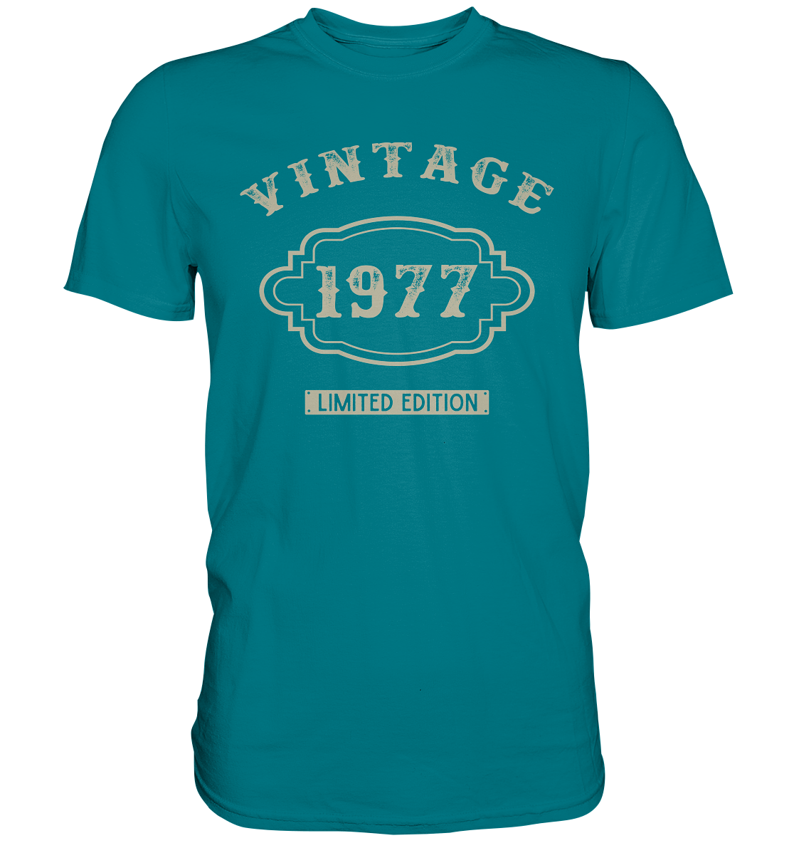 Vintage personalisiertes Geburtstagsshirt Herren Limited Edition