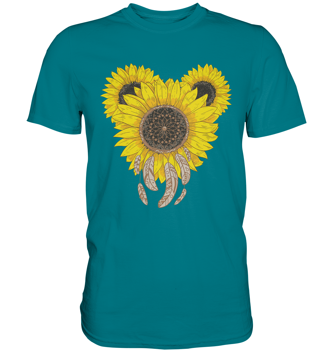 Sonnenblumen Gärtner Shirt Garten Motiv