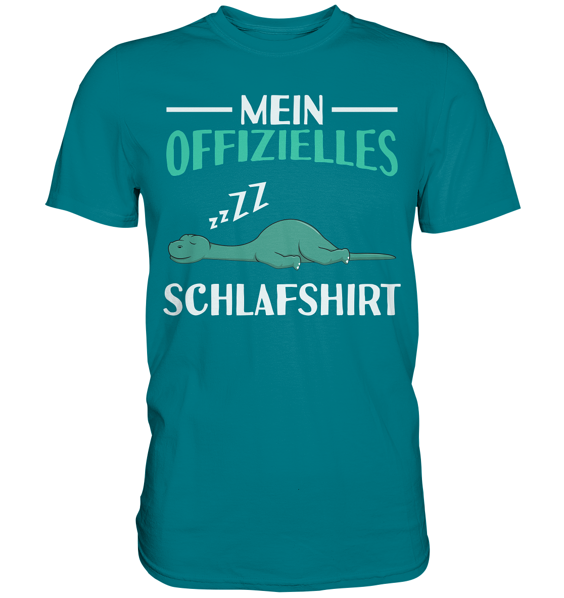 Offizielles Schlafshirt Dinosaurier Nachthemd Schlafanzug Pyjama Dino T-Shirt