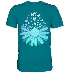 Gänseblume Pastel Schmetterlinge T-Shirt