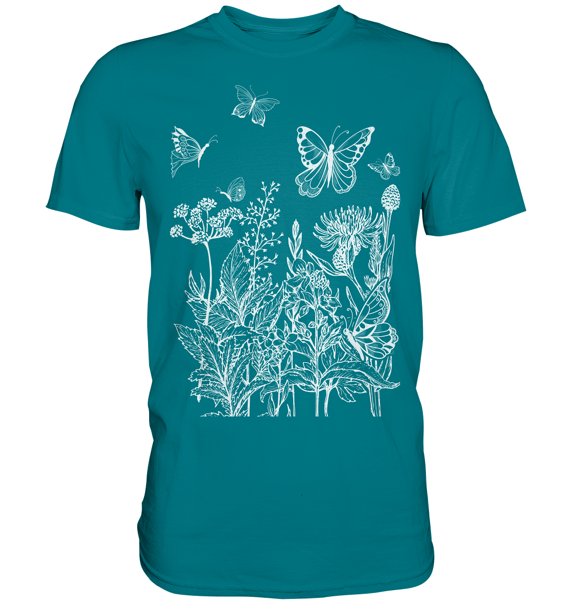 Natur Schmetterling Wiese T-Shirt
