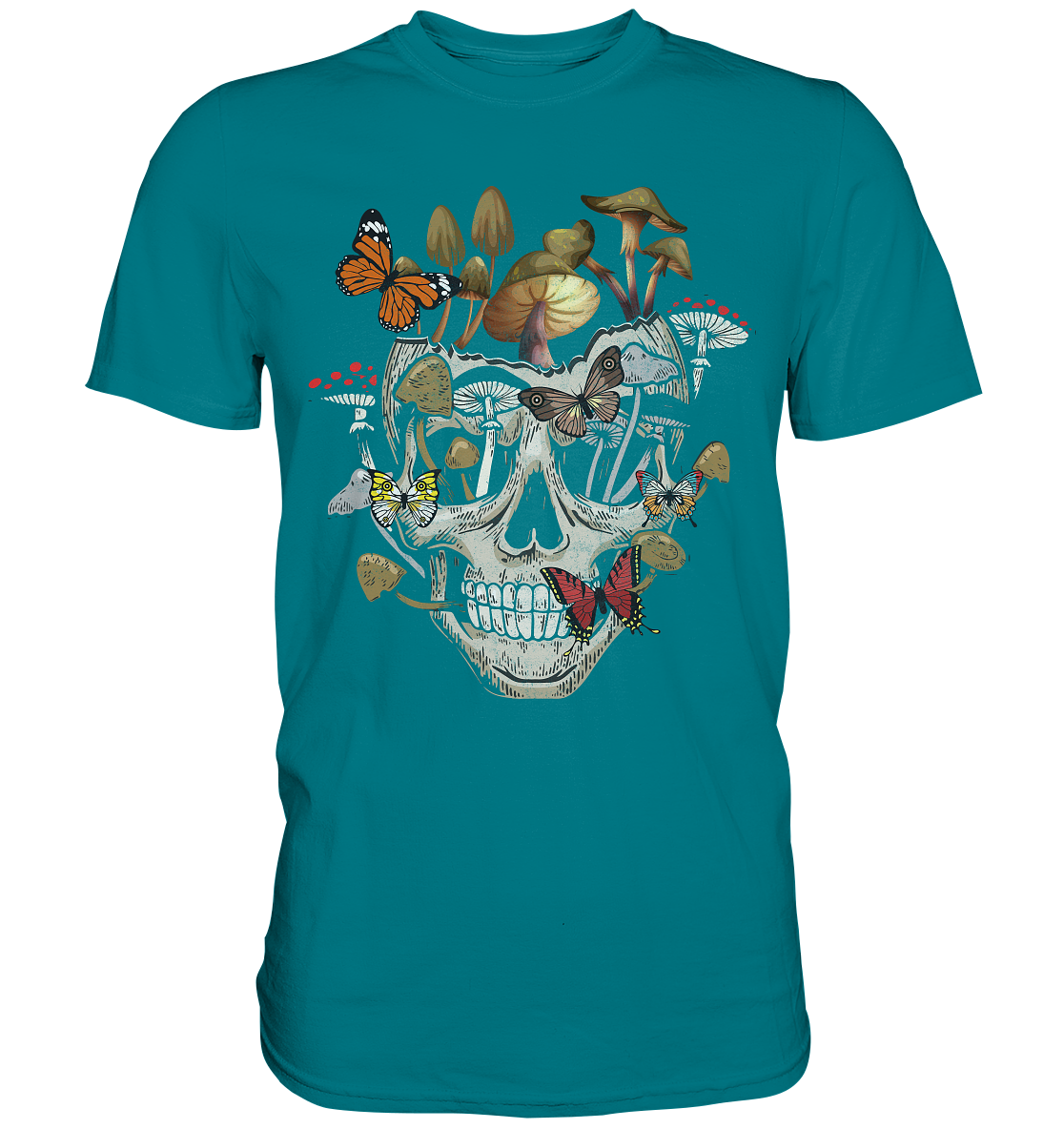 Natur Schmetterling Totenkopf Insekten T-Shirt