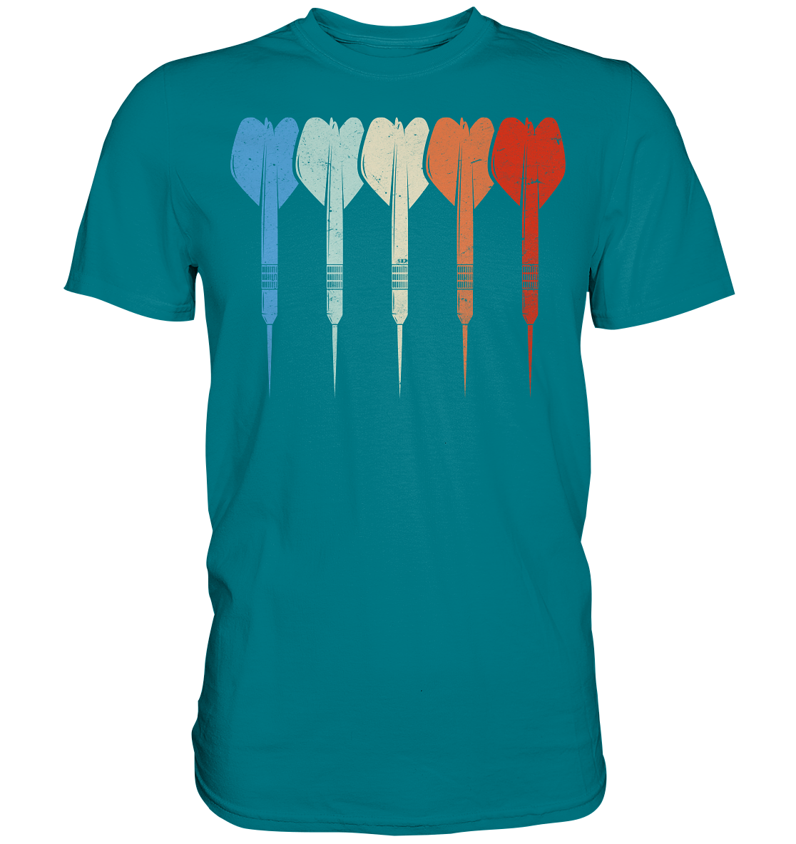 Vintage Darts Retro Dartpfeile T-Shirt