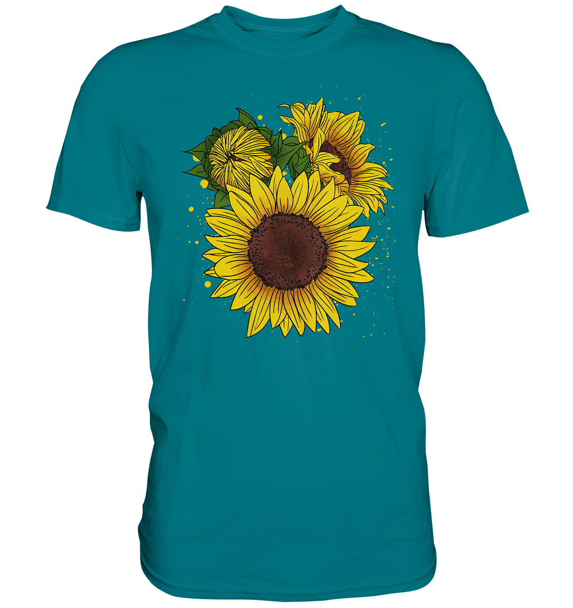 Sonnenblumen Shirt Garten Geschenk Gärtner