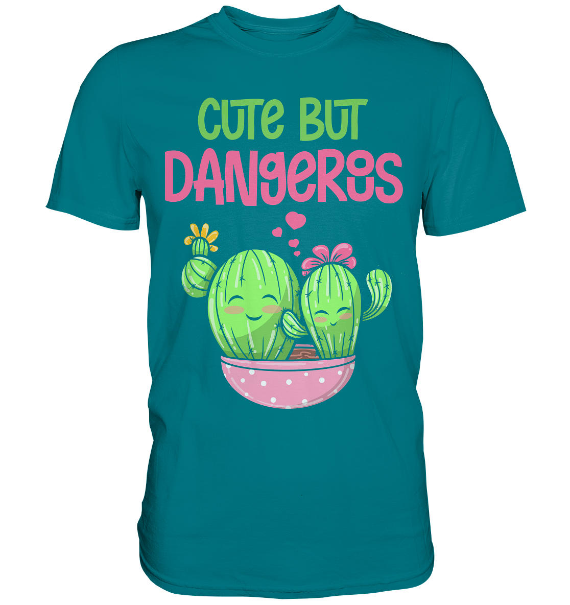Süß aber Gefährlich Kaktus T-Shirt