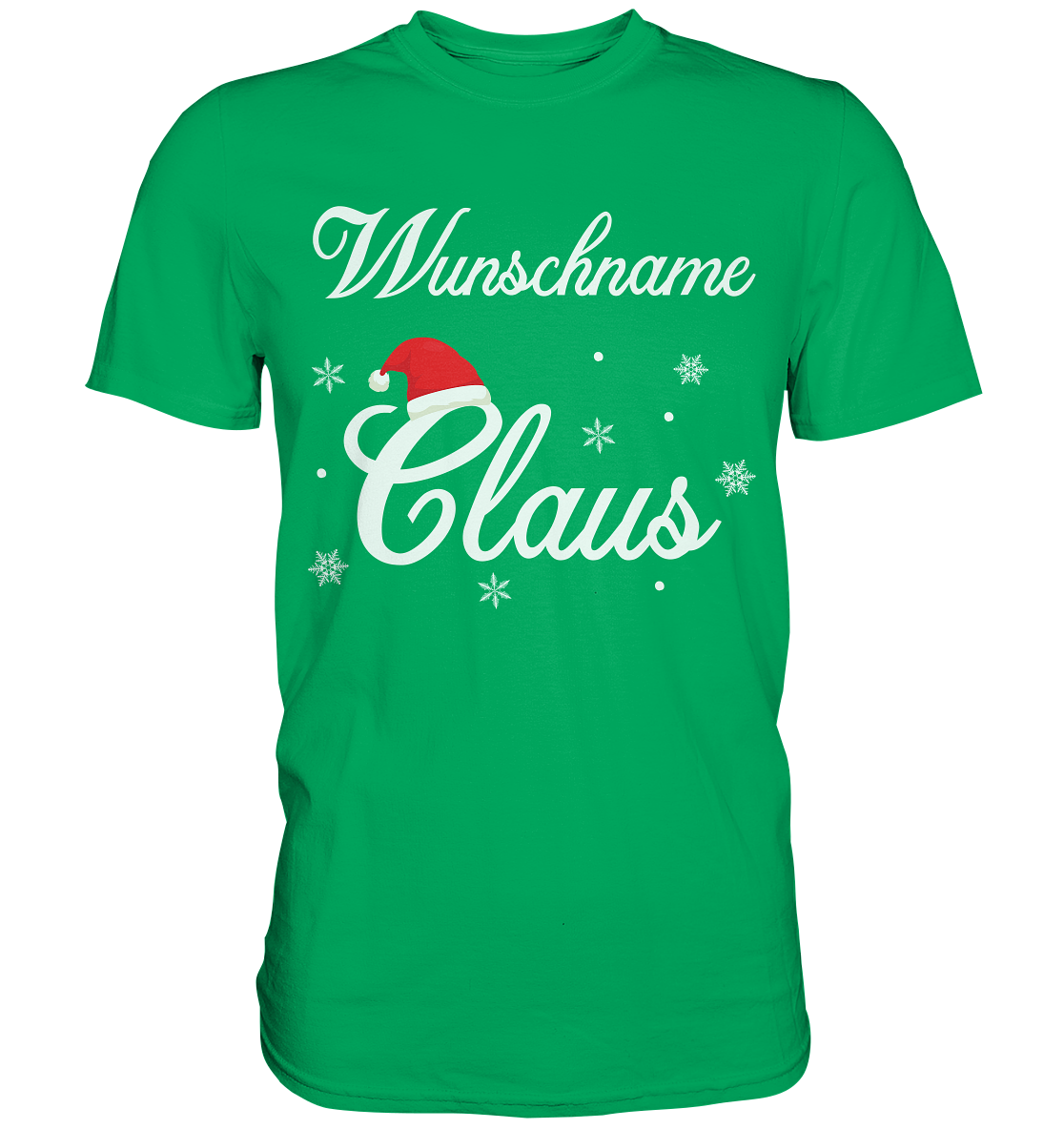 Personalisiertes Weihnachtsoutfit Xmas Familie Weihnachten Santa Claus T-Shirt