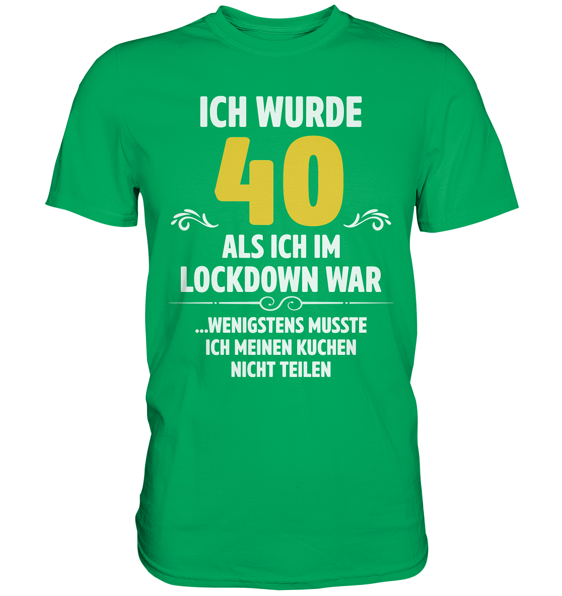 Lockdown personalisiertes Männer Frauen Geburtstag T-Shirt mit Wunschzahl