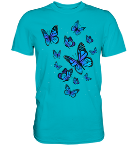 Blaue Schmetterlinge T-Shirt