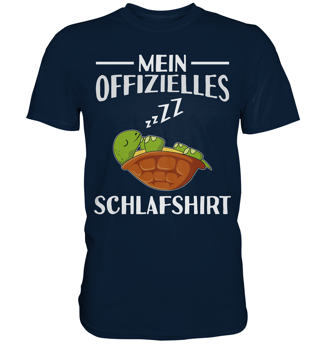 Offizielles Schlafshirt Nachthemd Schlafanzug Pyjama Schildkröte T-Shirt