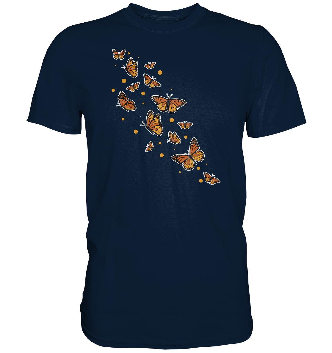 Frauen Monarch Schmetterling T-Shirt