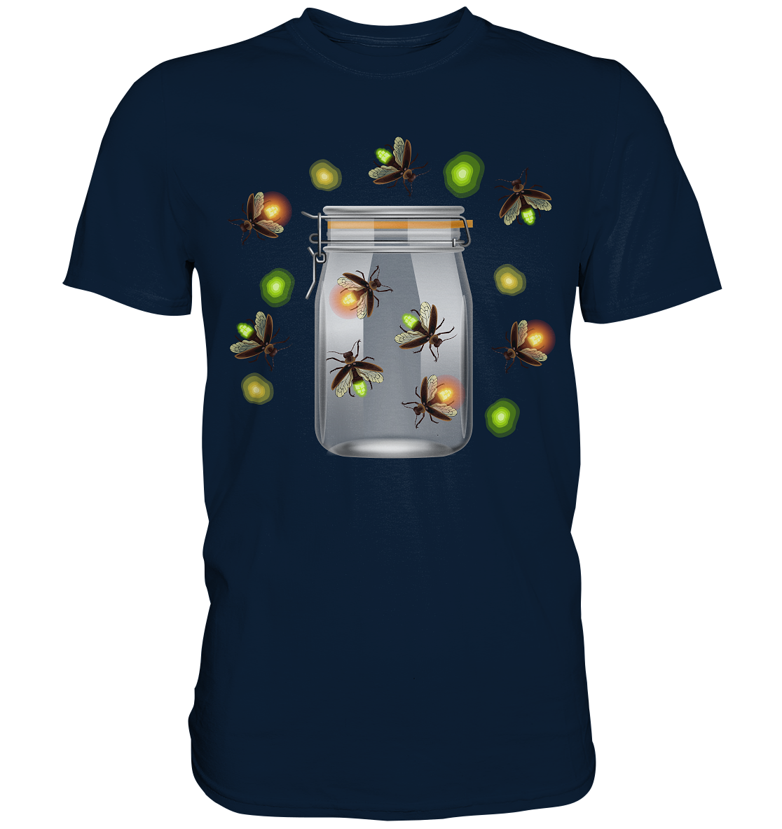 Glühwürmchen Camping T-Shirt