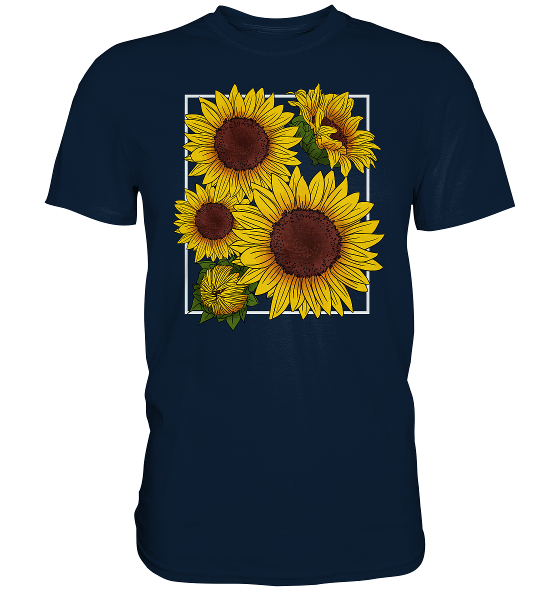Sonnenblumen T-Shirt Gärtner Geschenk Garten