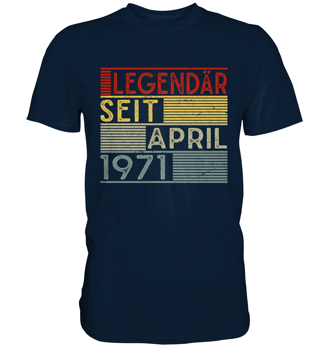 Männer Frauen Geburtstag Legendär seit personalisiertes T-Shirt