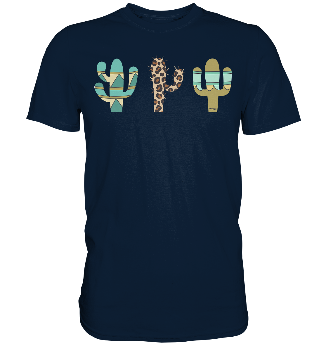 Kaktus Leopard Sukkulenten T-Shirt