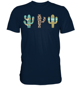 Kaktus Leopard Sukkulenten T-Shirt