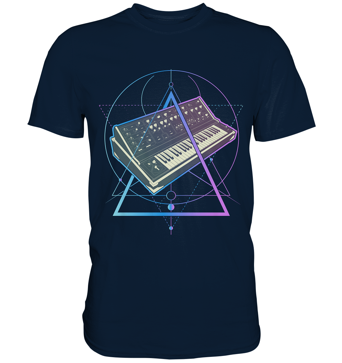 Synthesizer Analog Modular Pastel Goth Synth T-Shirt