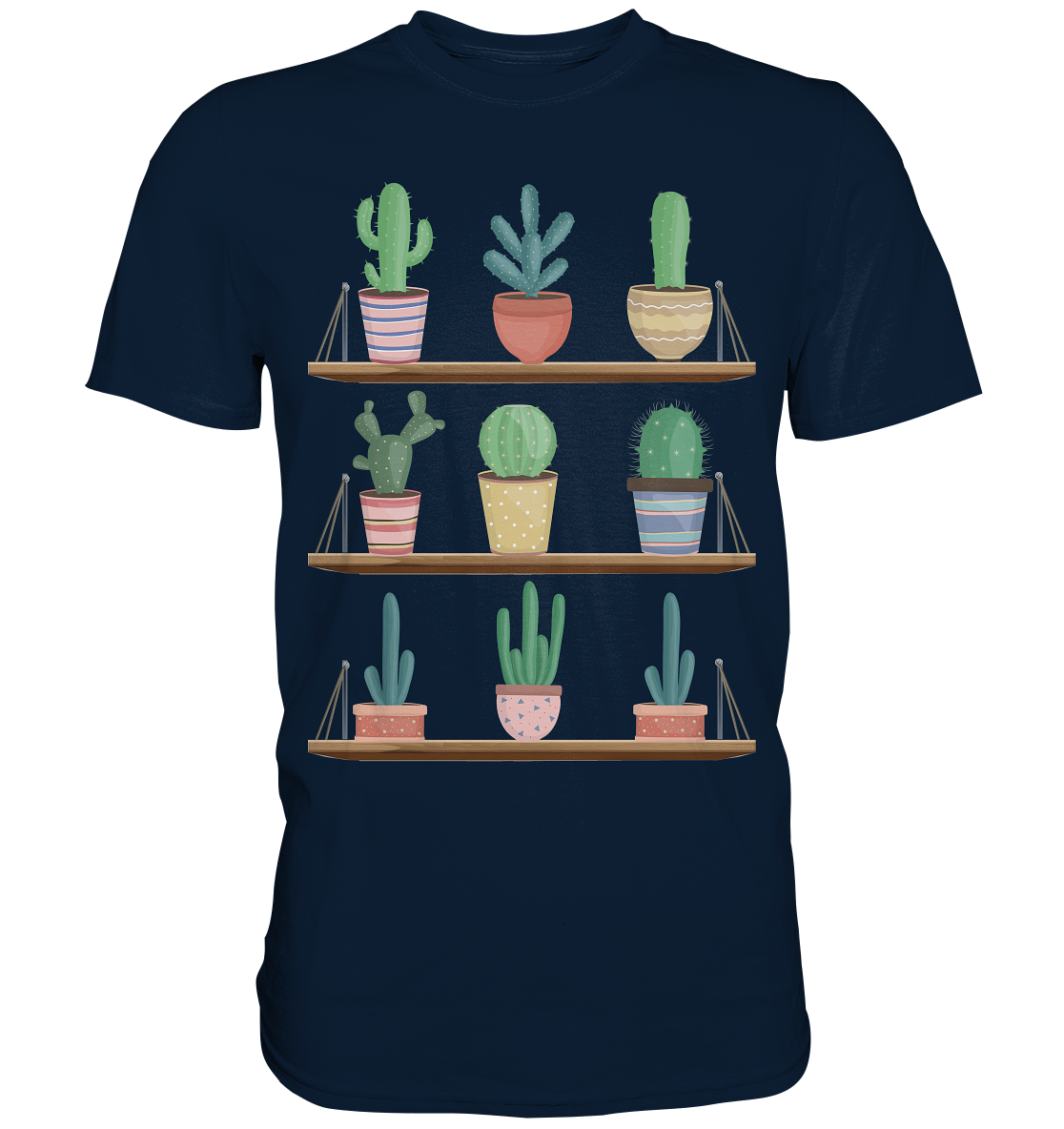 Kaktus Pflanzen Sukkulenten T-Shirt