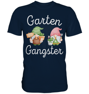 Kaktus Gartenzwerge Garten Gangster Gärtner T-Shirt - Premium Shirt