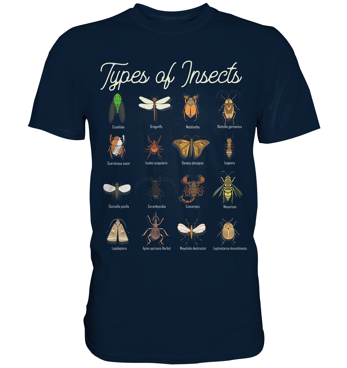Entomologe Käfersammler Insektenkunde T-Shirt