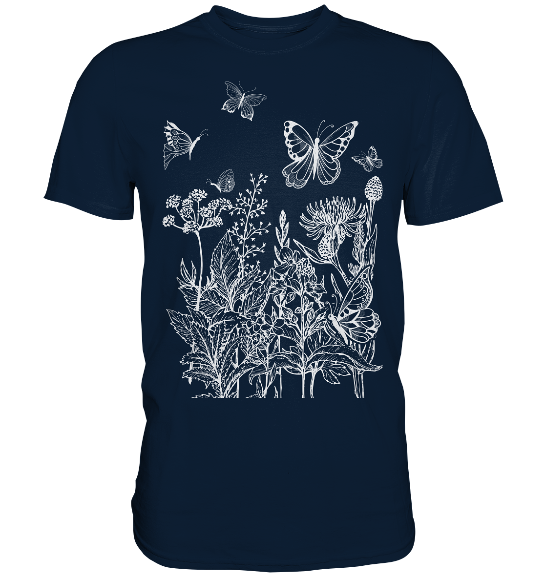 Natur Schmetterling Wiese T-Shirt