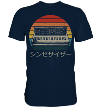 Laden Sie das Bild in den Galerie-Viewer, Retro Modular Synthesizer Musikproduzent Analog Japan T-Shirt
