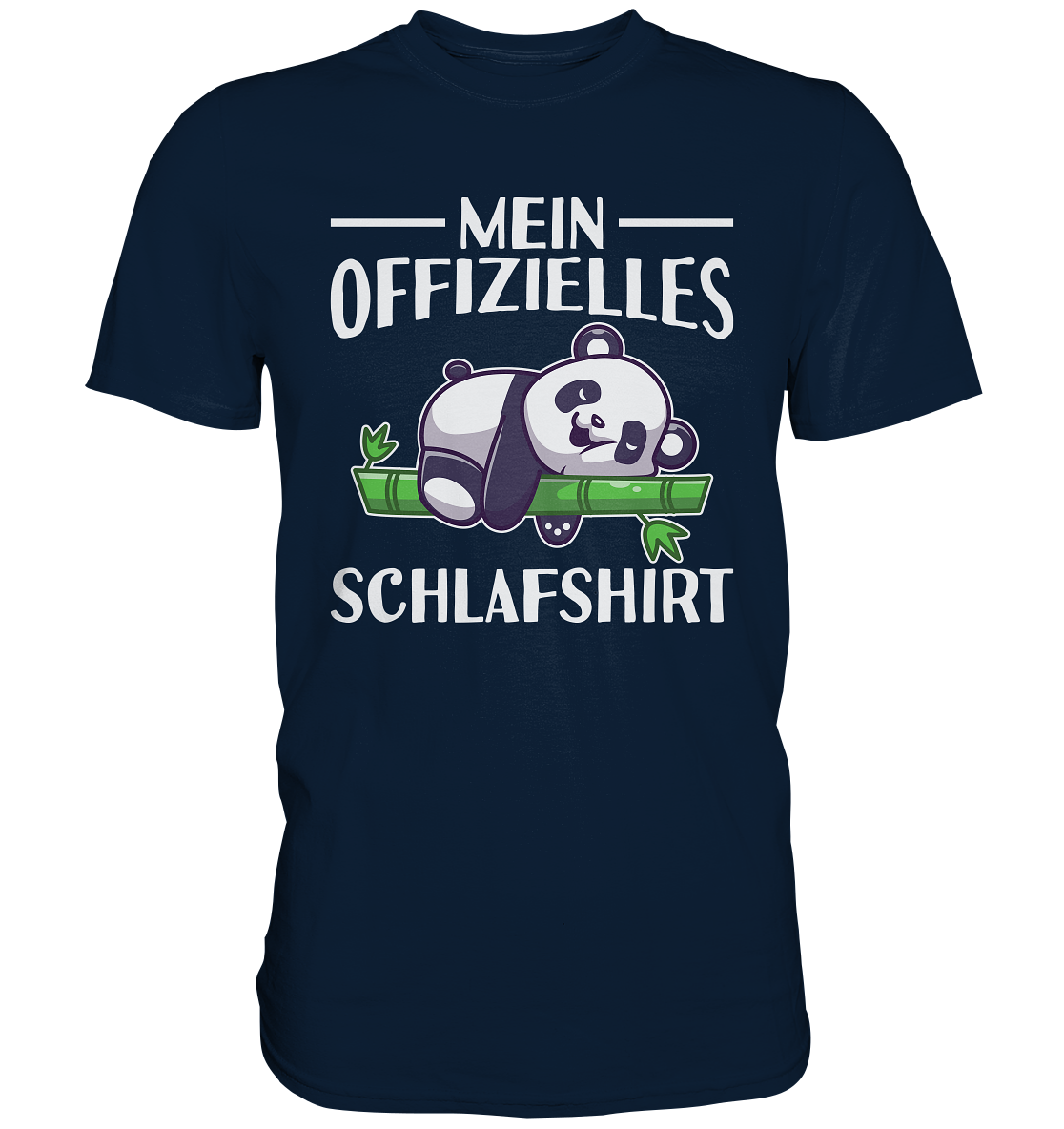 Offizielles Schlafshirt Nachthemd Schlafanzug Pyjama Panda T-Shirt