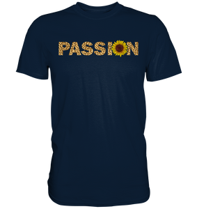 Passion Sonnenblumen T-Shirt Leidenschaft Gärtner Geschenk Garten