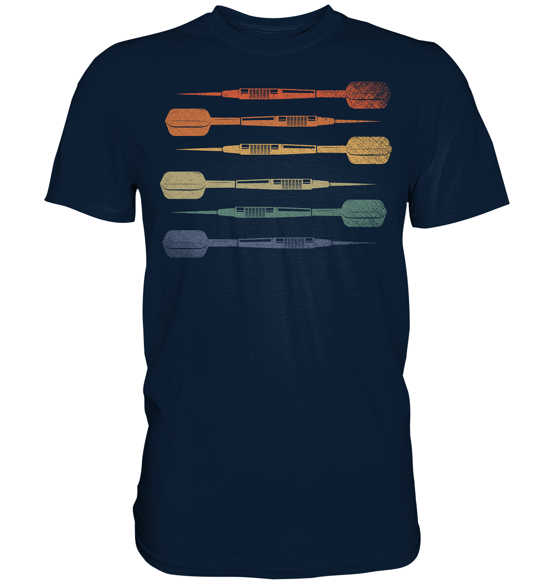 Vintage Dartpfeile Sport Dart T-Shirt