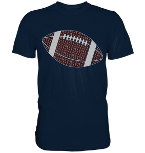 American Football Spieler Quarterback Defense T-Shirt