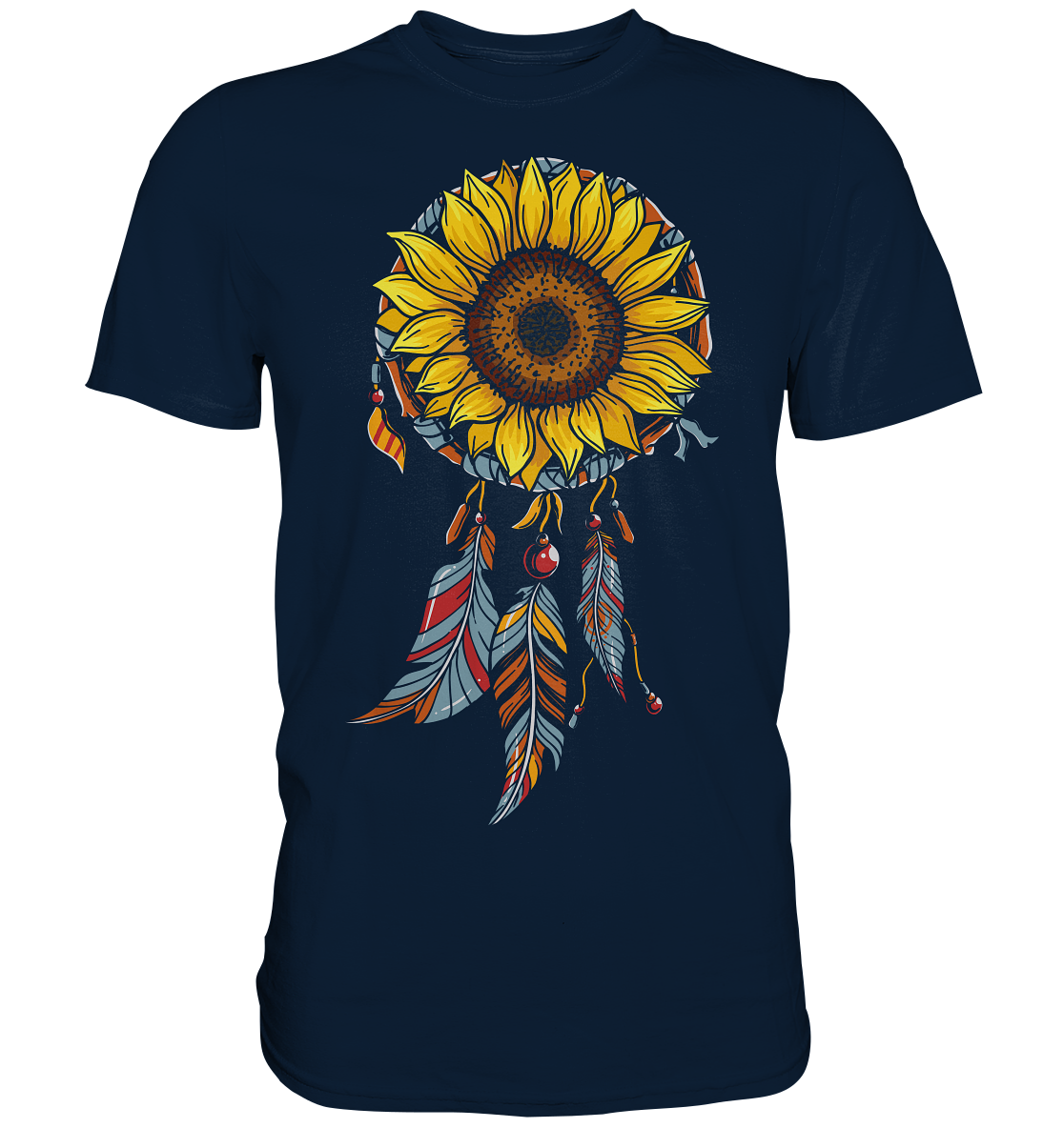 Traumfänger Sonnenblumen Shirt Gärtner Geschenk Garten