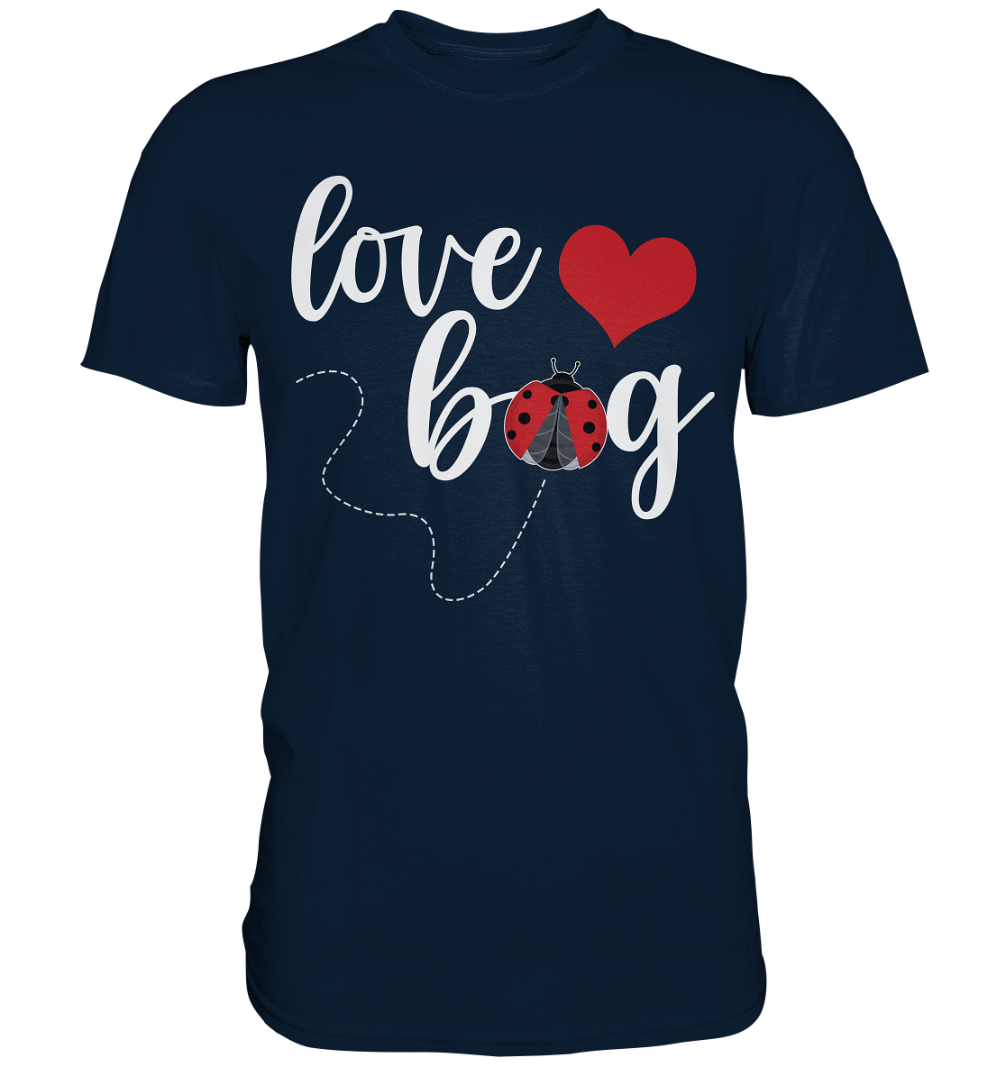 Marienkäfer Love Bug Insekten T-Shirt