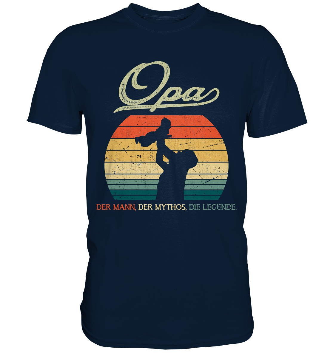 Opa Enkel Enkelkind Vatertag Geschenk T-Shirt