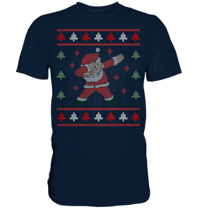 Dabbing Weihnachtsmann Santa Weihnachtsoutfit T-Shirt