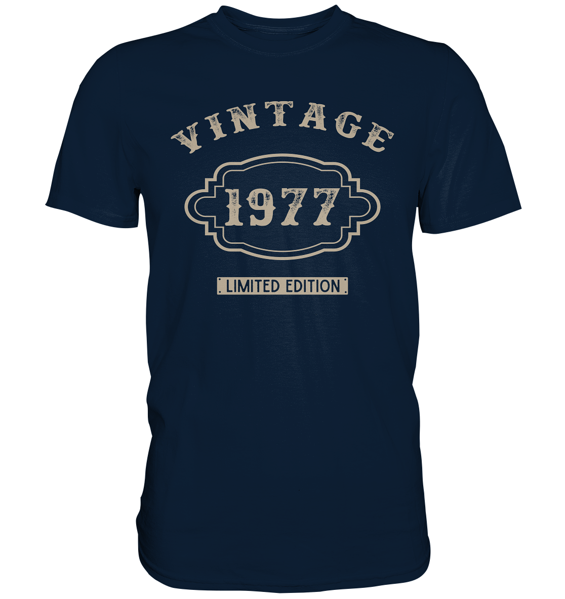 Vintage personalisiertes Geburtstagsshirt Herren Limited Edition
