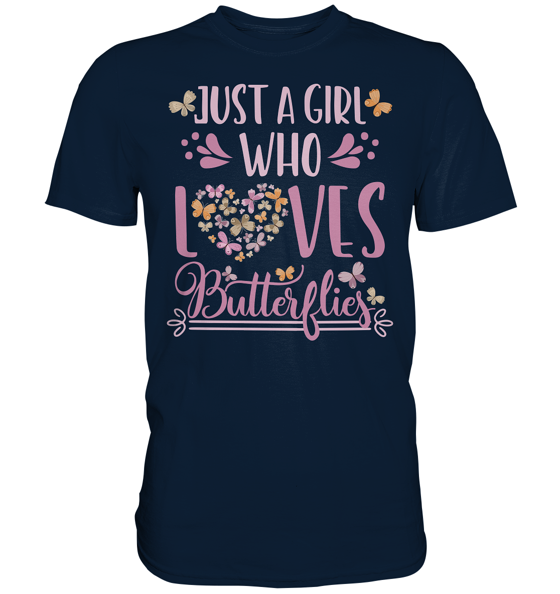Frauen Schmetterling T-Shirt